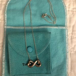 Tiffany & Co Infinity Hearts Necklace